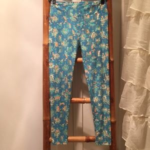 FINAL PRICE LulaRoe Soft Print Leggings SZ O/S